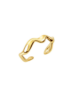 Breil Breil Anello ZIG ZAG Oro