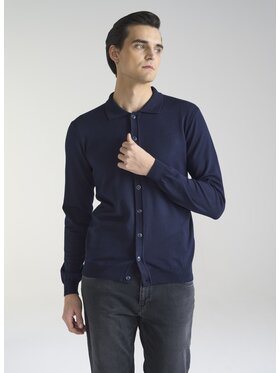 Pako Lorente Pako Lorente Kardigan P24SF-2X-001 Granatowy Classic Fit