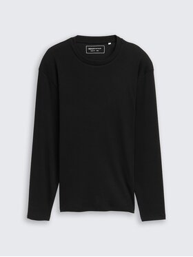 Tom Tailor Tom Tailor Longsleeve 1048960-29999 Czarny Regular Fit