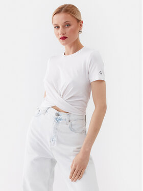 Calvin Klein Jeans Calvin Klein Jeans T-shirt J20J222128 Bianco Regular Fit