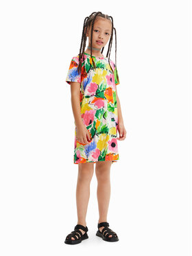 Desigual Desigual Φόρεμα καθημερινό 23SGVK14 Έγχρωμο Regular Fit