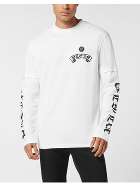 PHILIPP PLEIN PHILIPP PLEIN T-shirt 26203 Bianco Regular Fit