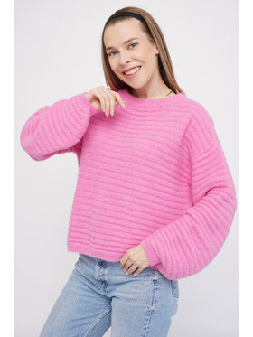 lemoniade lemoniade Sweter Ls494Z candy Różowy Oversize