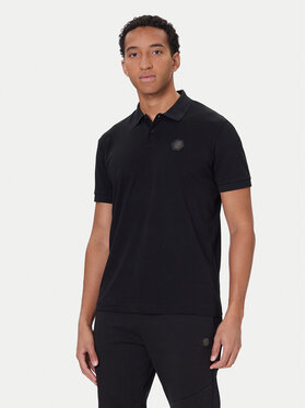 BOSS BOSS Polo särk Future 50543891 Must Regular Fit