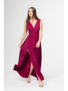 Aurora Aurora Sukienka Aurelia Fioletowy Feminine Fit
