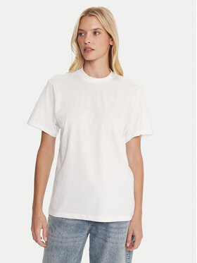 HUGO HUGO T-Shirt Vintage 50550901 Biały Relaxed Fit