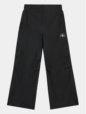 Calvin Klein Jeans Calvin Klein Jeans Pantaloni di tessuto Modern IG0IG02288 Nero Regular Fit