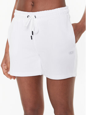 DKNY Sport DKNY Sport Спортни шорти DP2S4993 Бял Classic Fit