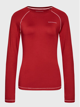Peak Performance Peak Performance Techniniai marškinėliai Spirit Crew G77919040 Raudona Regular Fit