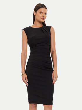 Rinascimento Rinascimento Kokteiļkleita CFC0119757003 Melns Regular Fit