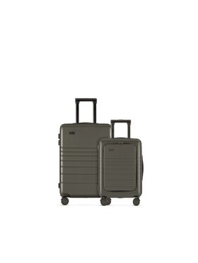 Eternitive Eternitive Komplet walizek E3 Zielony