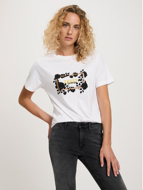 Cross Jeans Cross Jeans T-Shirt 56138-252 Biały Regular Fit