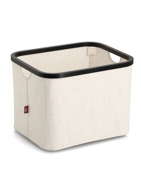 MIAhome MIAhome Kosz tekstylny składany 40x33x30 cm COMPLESSA Beżowy
