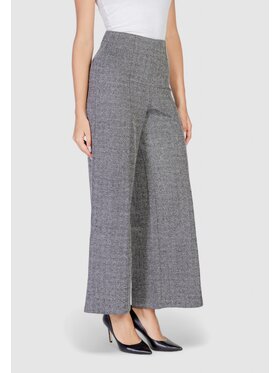 ICHI ICHI Pantaloni da donna IHKATE JACQUARD Nero Regular Fit
