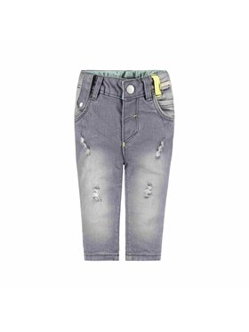 Kanz Kanz Jeansy 1632554-0016 Szary Basic Fit