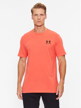 Under Armour Under Armour Тишърт Ua M Sportstyle Lc Ss 1326799 Червен Loose Fit