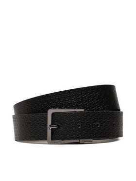 Calvin Klein Calvin Klein Vīriešu josta Adj/Rev Sleek Square K50K512337 Melns