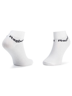 Reebok Set 3 Parov Unisex Nizkih Nogavic Act Core Ankle Sock 3p FL5227 Bela