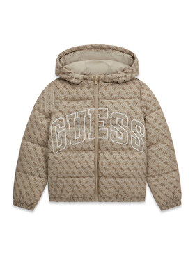Guess Guess Μπουφάν μεταβατικό L6YL09 W2670 Μπεζ Regular Fit