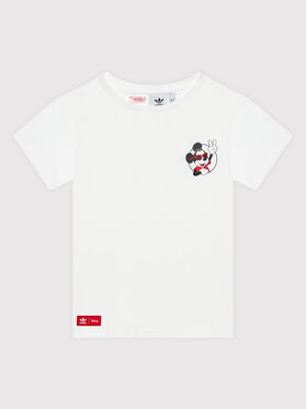 adidas adidas Футболка Disney Mickey And Friends HF7576 Білий Regular Fit