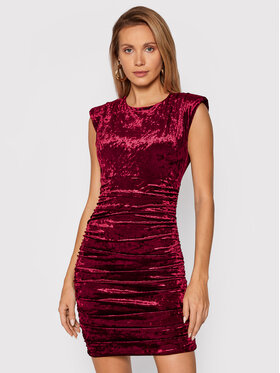 Guess Guess Coctailkleid Charlie W1BK19 KATV1 Dunkelrot Slim Fit