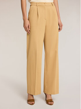 Motivi Motivi Pantaloni di tessuto P192Q004202N002 Crema Over Fit