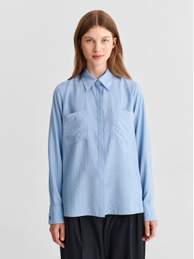 TATUUM TATUUM Koszula BLUE Niebieski Loose Fit