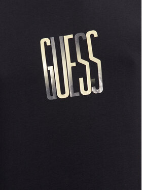 Guess Majica Dugih Rukava M4BI34 J1314 Tamnoplava Slim Fit