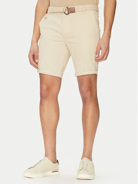 INDICODE INDICODE Šortky z materiálu Inconor 70-060 Zelená Regular Fit