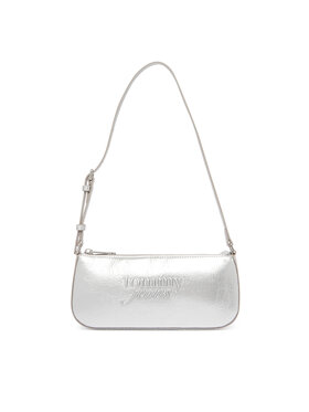Tommy Jeans Tommy Jeans Дамска чанта Tjw Must Metallic Shoulder Bag AW0AW18457 Сребрист