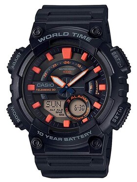 Casio Casio Zegarek AEQ-110W-1A2VEF Czarny