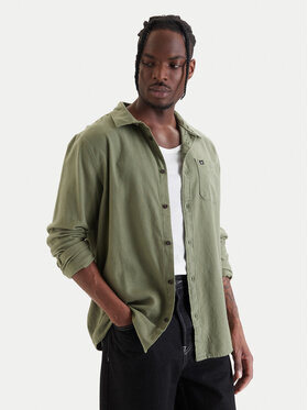 Quiksilver Quiksilver Koszula Motherfly Solid EQYWT04651 Zielony Regular Fit