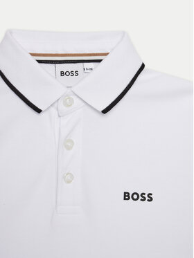 Boss Polo Majica J51171 S Bela Regular Fit