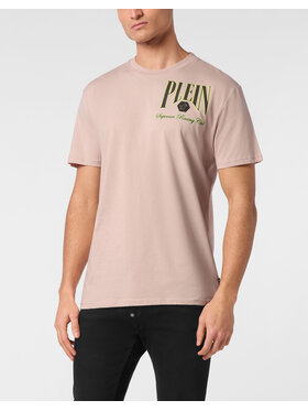 PHILIPP PLEIN PHILIPP PLEIN T-Shirt 24929 Kremowy Regular Fit
