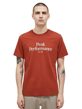 Peak Performance Peak Performance Koszulka techniczna Original Tee Bordowy Standard Fit