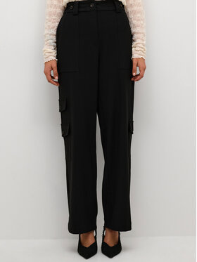 Karen by Simonsen Karen by Simonsen Pantaloni din material Kristelkb 10104547 Negru Classic Fit