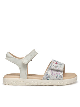 Geox Geox Sandalen J Haiti J028ZA 007BC C1714 S Weiß