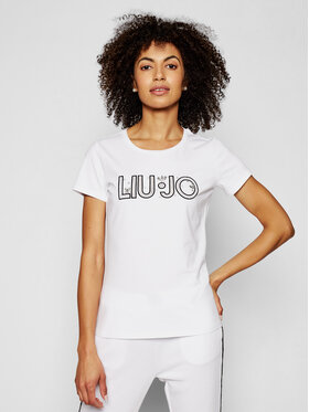 Liu Jo Sport Liu Jo Sport Tričko TA1026 J5003 Biela Regular Fit