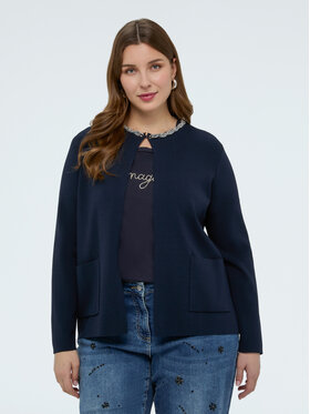 Fiorella Rubino Fiorella Rubino Maglione M107L008381N034 Blu A-Line Fit