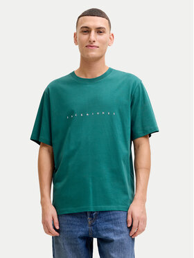 Jack & Jones Jack & Jones T-Shirt Star 12234746 Zielony Regular Fit