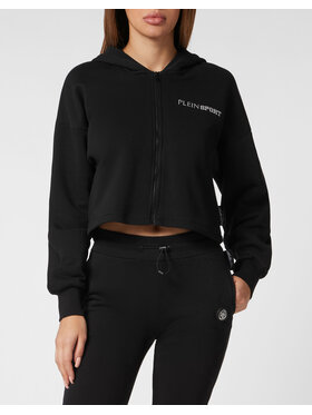 Plein Sport Plein Sport Bluza 13017 Czarny Regular Fit