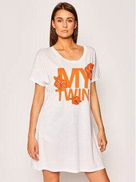 My Twin My Twin T-Shirt 201MT2301 Λευκό Loose Fit