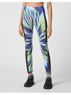 Plein Sport Plein Sport Legginsy 3627 Zielony Active Fit