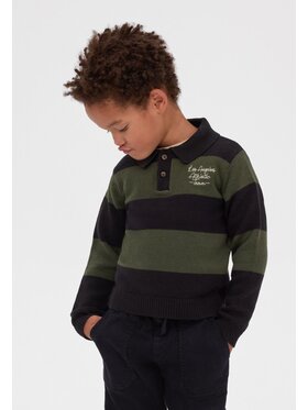 minoti minoti Sweter 33KNIT203 Czarny Regular Fit