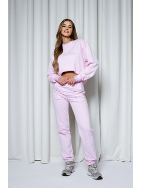 LilaLou LilaLou Dres Poli Różowy Regular Fit