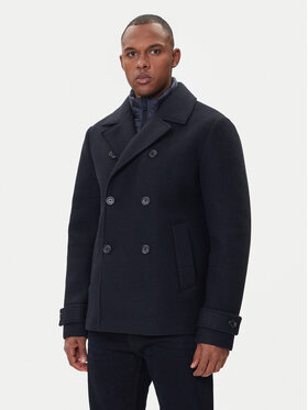 Geox Geox Zimní bunda Claudio M5615B T3289 F1624 Tmavomodrá Regular Fit