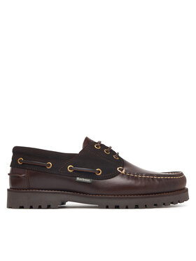 Barbour Barbour Półbuty Deck Boat MFO0795BR98 Brązowy ciemny