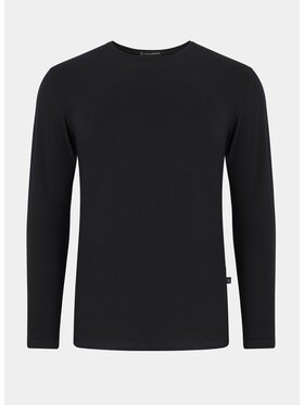 Pako Lorente Pako Lorente Longsleeve P000B-TL-006 Czarny Slim Fit