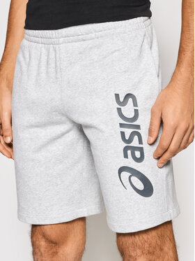 Asics Asics Pantaloni scurți sport Big Logo 2031A976 Gri Regular Fit