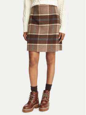 Weekend Max Mara Weekend Max Mara Spódnica midi Pesche 2625106012 Brązowy Regular Fit
